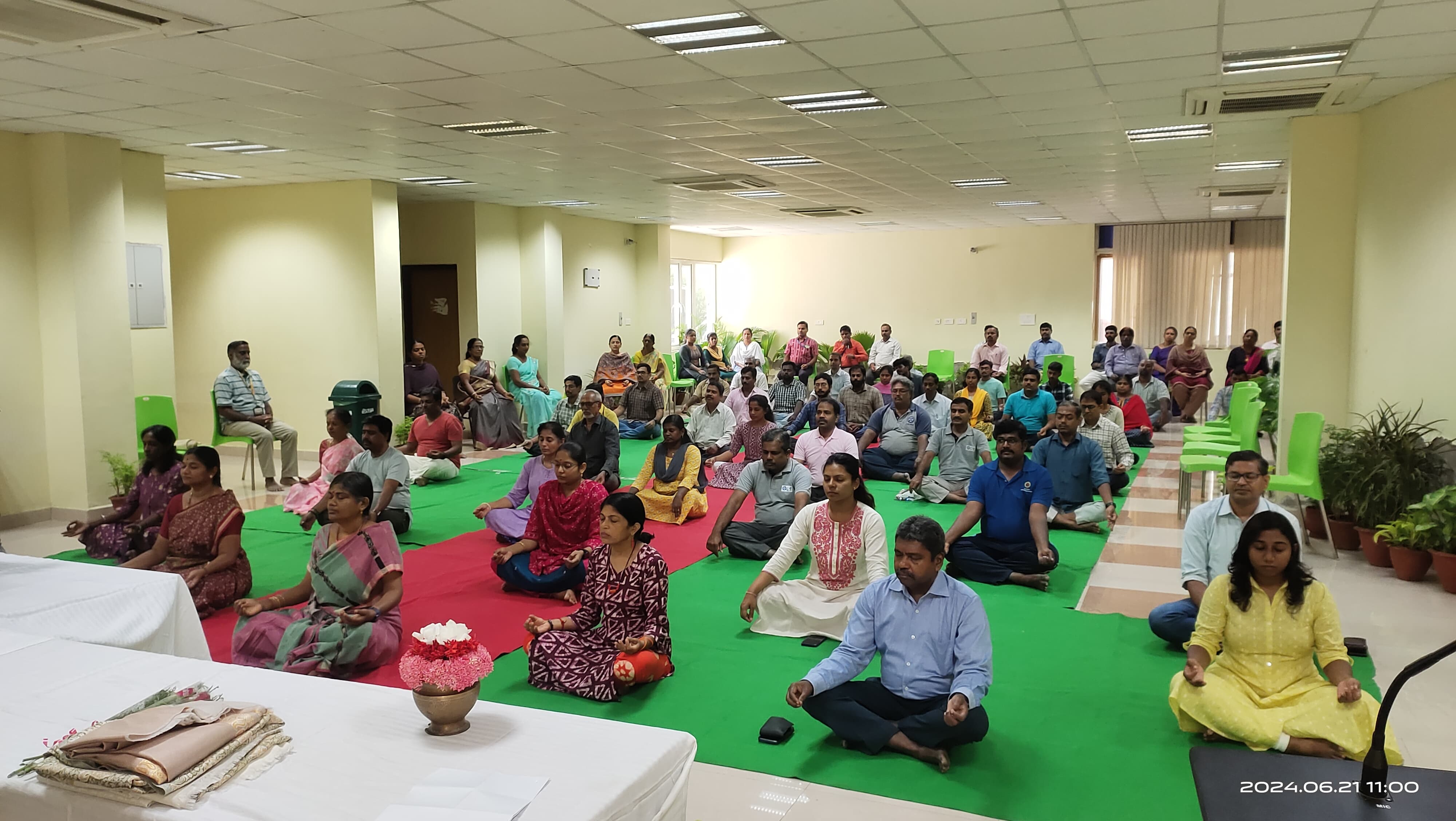 International Day of Yoga 2024 CSIR Madras Complex Goverment of India