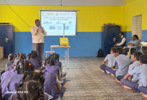 CSIR JIGYASA ATL Workshop at Dharmapuri - CSIR-SERC & CMC, Chennai, jointly organized CSIR JIGYASA ATL WORKSHOP (Student-Scientist Connect Programme) at Government Higher Secondary Schools, Karimangalam, Kambainallur, Harur and Theerthamalai, Dharmapuri