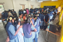 CSIR JIGYASA ATL Workshop at Dharmapuri - CSIR-SERC & CMC, Chennai, jointly organized CSIR JIGYASA ATL WORKSHOP (Student-Scientist Connect Programme) at Government Higher Secondary Schools, Karimangalam, Kambainallur, Harur and Theerthamalai, Dharmapuri