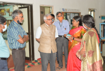 Former DG CSIR, Dr Shekhar Mande visiting CSIR-SERC&CECRI Unit 